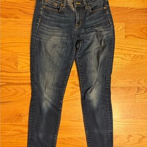 J. Crew Dark Blue Skinny Jeans